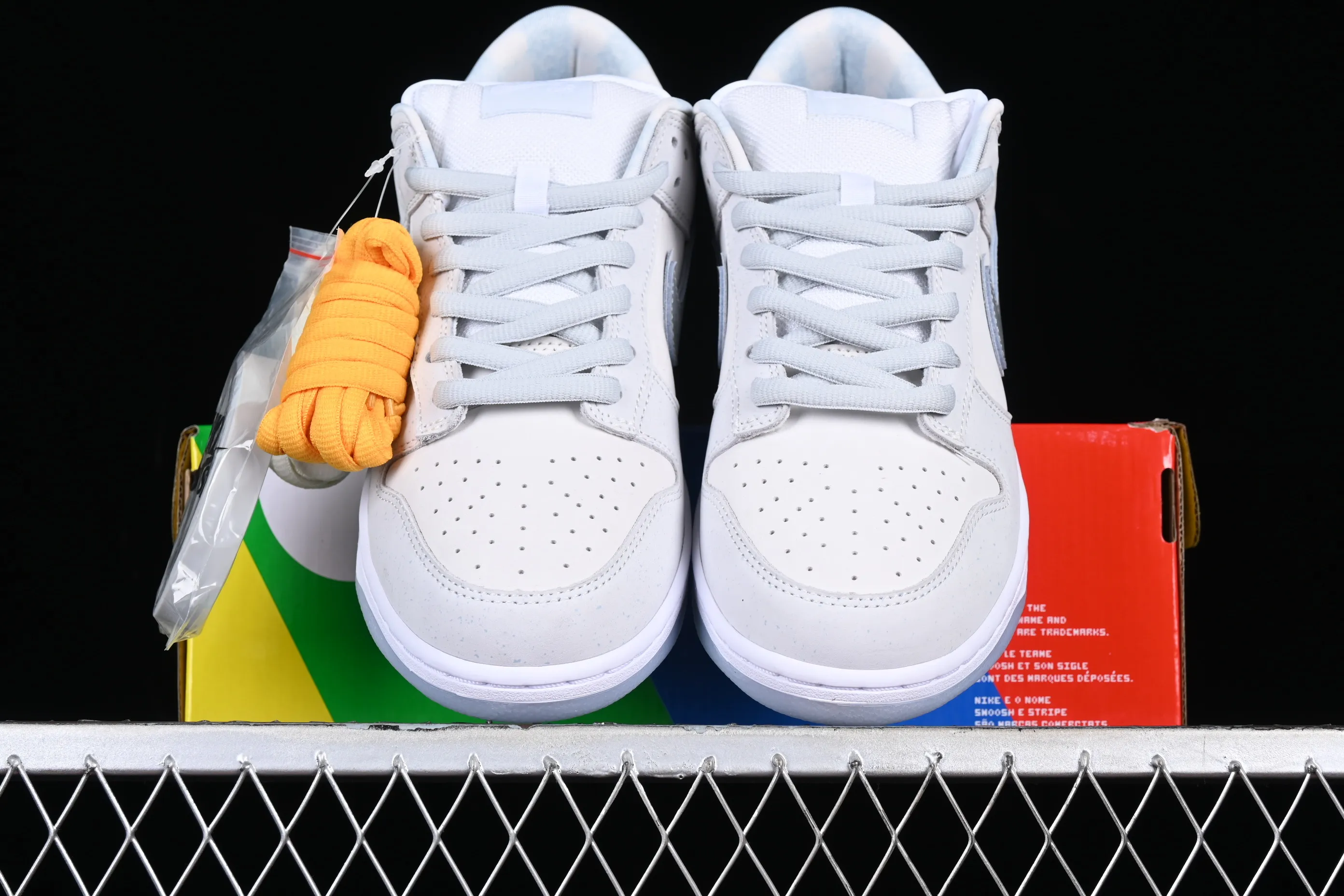 All categories Nk SB Dunk series Nk SB Dunk Low low-top sneakers M version pure original Concepts x Nk Dunk Low Pro SB "White lobster" full head layer white lobster SB low-top sports and leisure sneakers FD8776-100